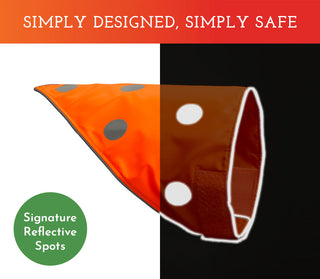 Spot the Dog Reflective Bandana - Orange