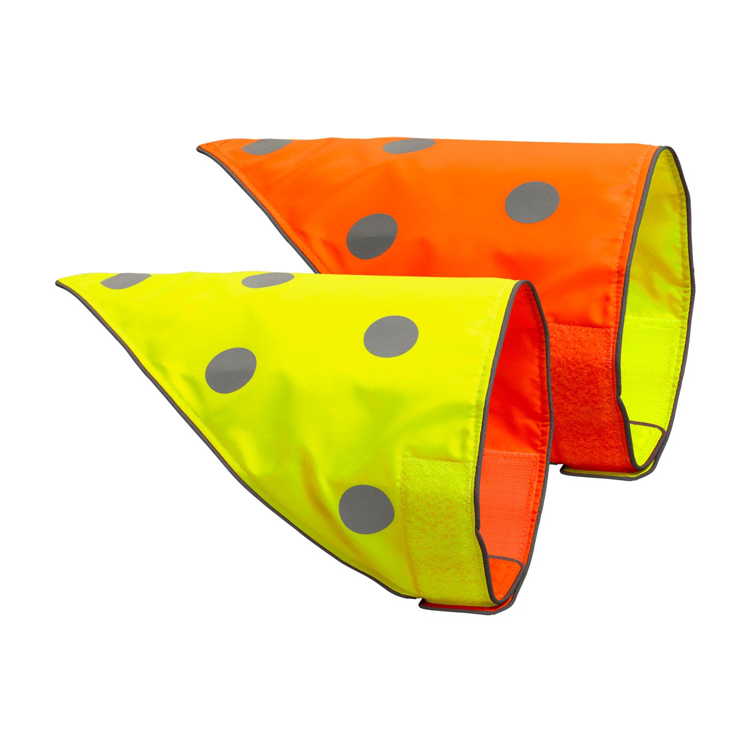 Spot the Dog Reflective Bandana - Reversible Orange/Yellow